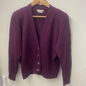 Vintage front open Talbots sweater